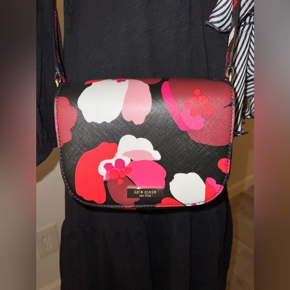 NWOT Kate Spade ♠️ New York Abstract Floral Handbag 👜🌺🌸✨💖 - Picture 2 of 9